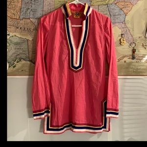 Tory Burch Pink Tunic blouse